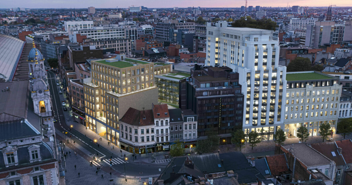 Century Center offices in Antwerp Real Estate Baltisse